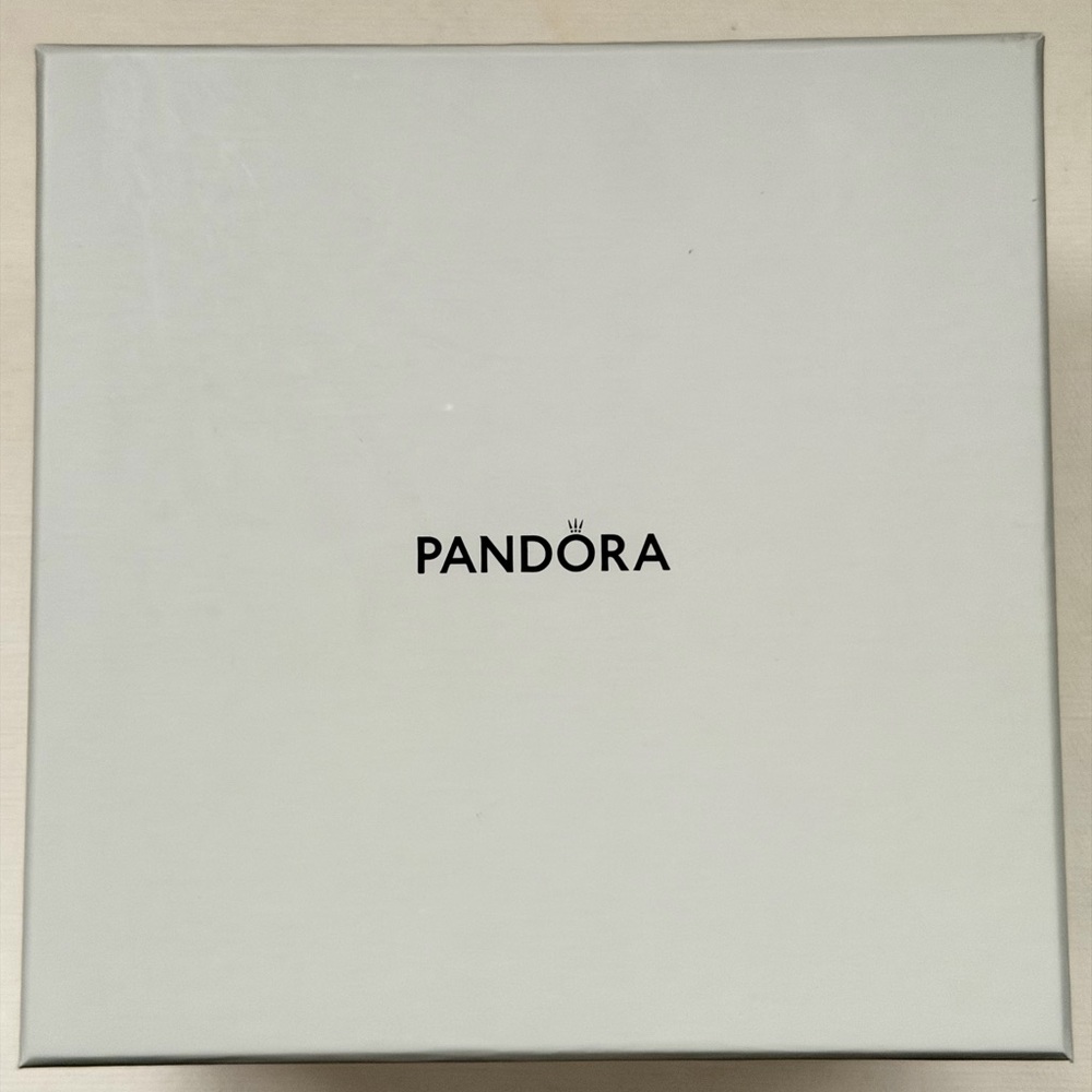 Pandora Jewelry box A004 Pink with Mirror - Picture 6 of 6